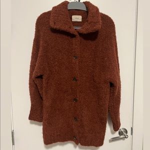 Aritzia Wilfred Oversized Alpaca Cardigan